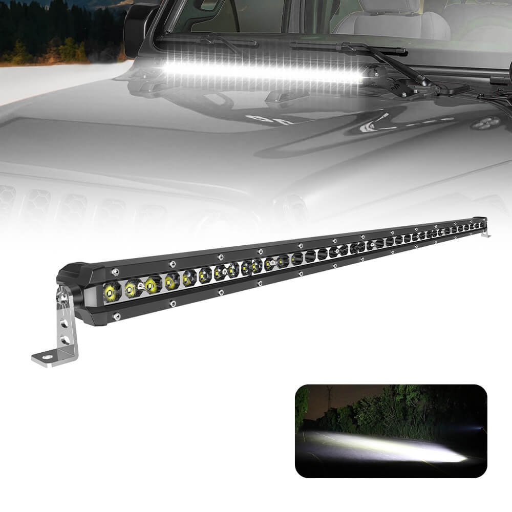 26inch G10 Series 72W Slim Single Row Light Bar