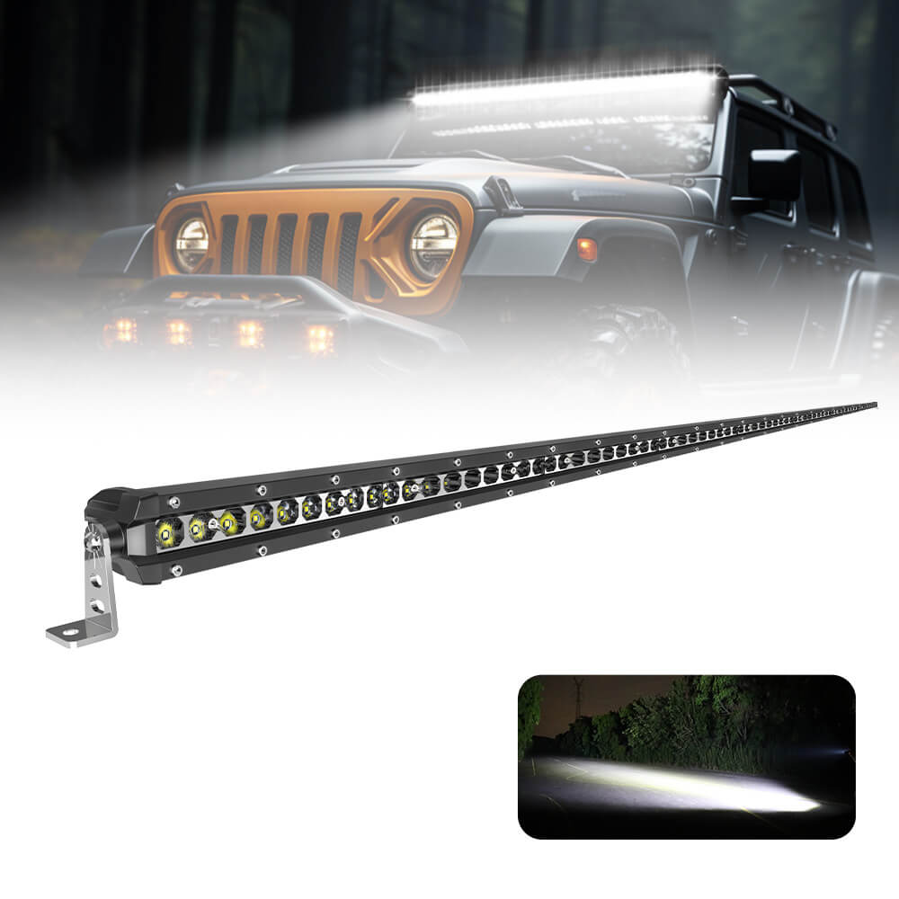 50inch G10 Series 144W Slim Single Row Light Bar