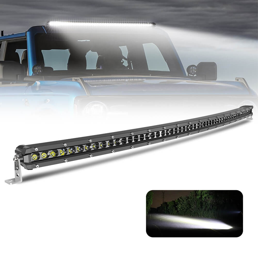 38inch Curved G10 Series 108W Slim Single Row Light Bar