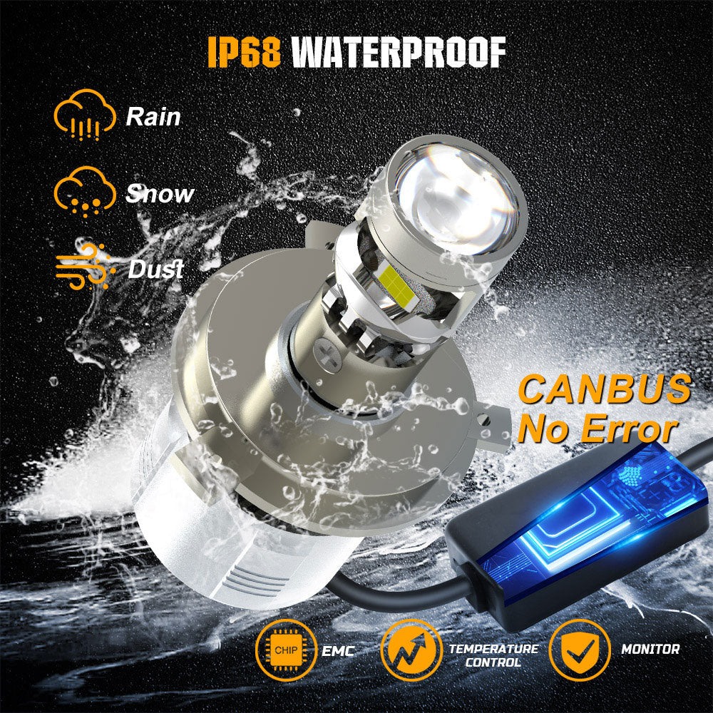 Ampoule LED moto H11 55W homologuée 6000lm Canbus - Next-Tech®