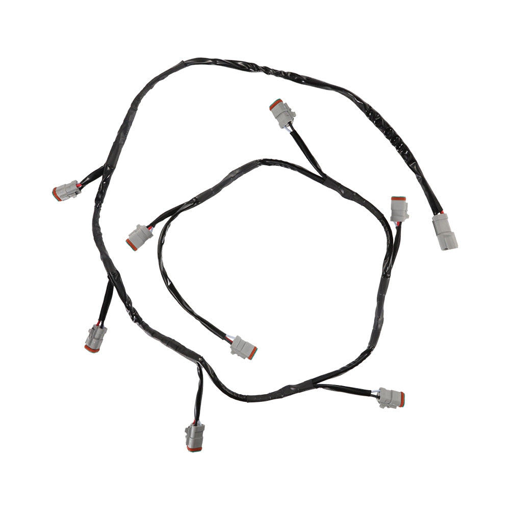 DT 3Pin Splitter Wire Harness Kit For 3/4/6/8pcs V5 Series Side Shooter Light Pods